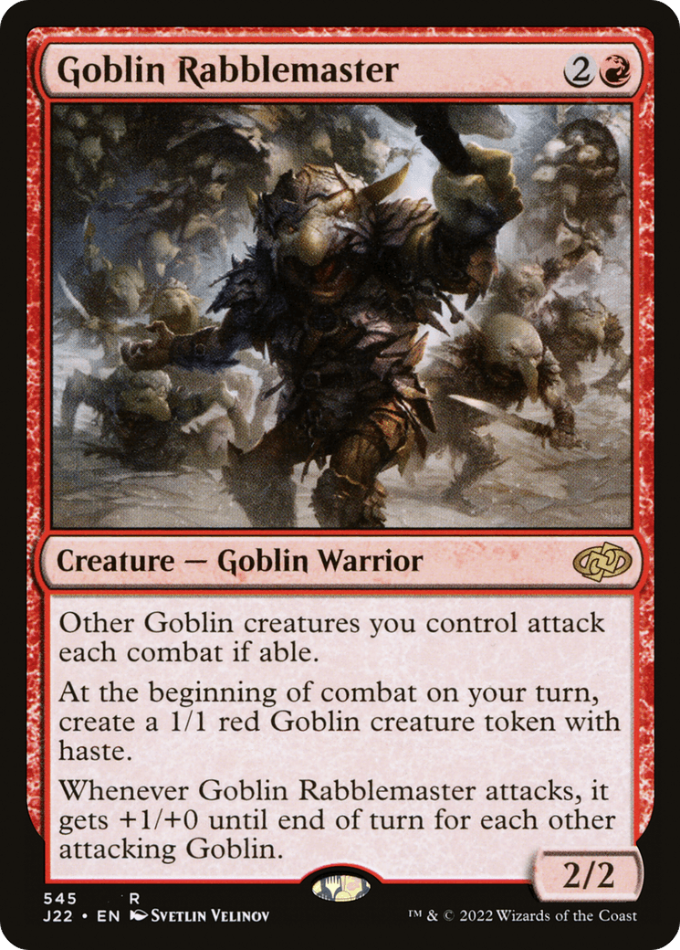 Goblin Rabblemaster [Jumpstart 2022] - POKÉ JEUX