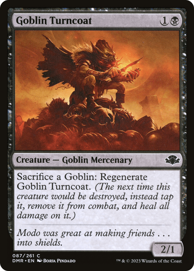 Goblin Turncoat [Dominaria Remastered] - POKÉ JEUX