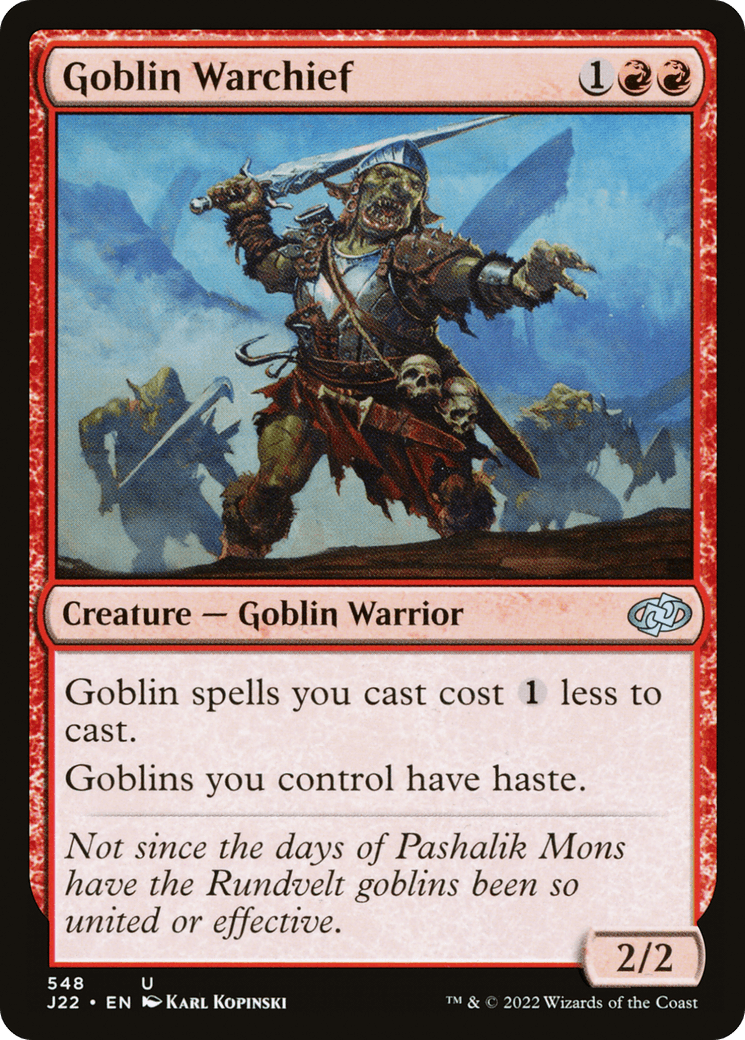 Goblin Warchief [Jumpstart 2022] - POKÉ JEUX