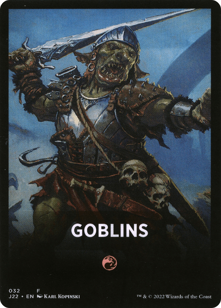 Goblins Theme Card [Jumpstart 2022 Front Cards] - POKÉ JEUX