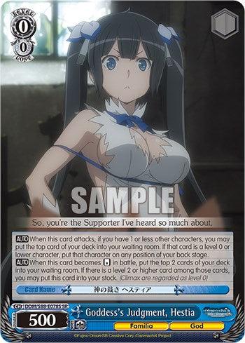 Goddess's Judgment, Hestia (DDM/S88-E078S SR) [Is it Wrong to Try to Pick Up Girls in a Dungeon?] - POKÉ JEUX