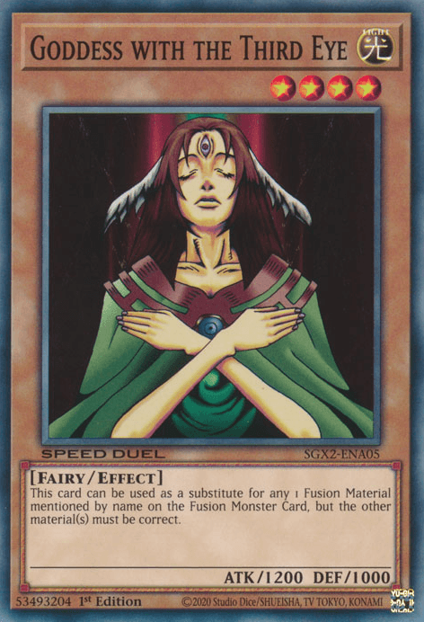 Goddess with the Third Eye [SGX2-ENA05] Common - POKÉ JEUX