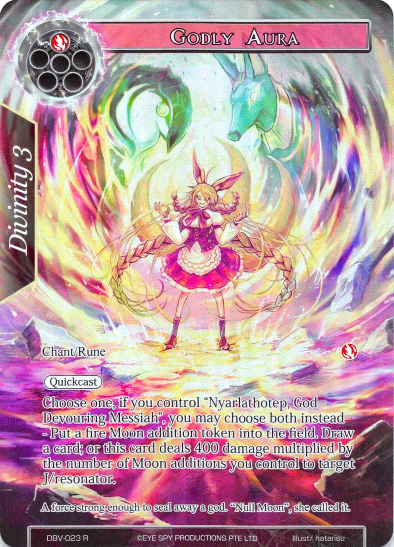 Godly Aura (Full Art) (DBV-023) [The Decisive Battle of Valhalla] - POKÉ JEUX