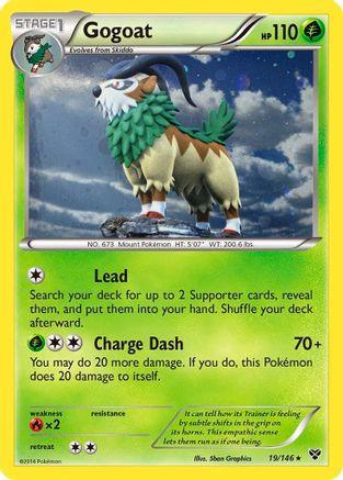 Gogoat (19/146) (Cosmos Holo) [XY: Base Set] - POKÉ JEUX