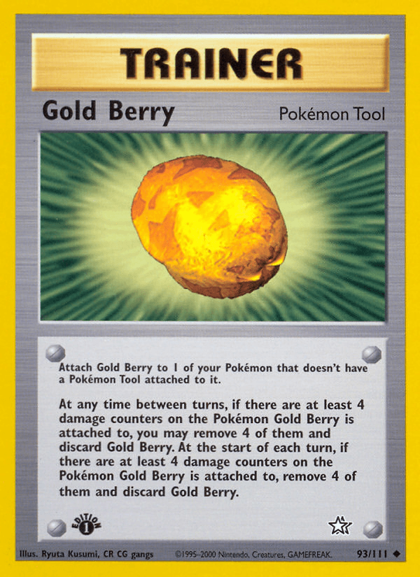 Gold Berry (93/111) [Neo Genesis 1st Edition] - POKÉ JEUX