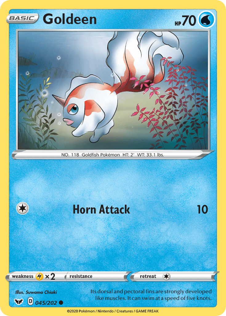 Goldeen (045/202) [Sword & Shield: Base Set] - POKÉ JEUX