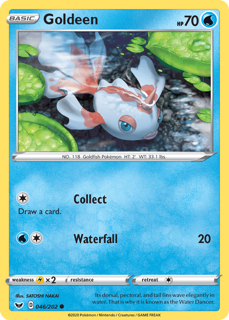 Goldeen (046/202) [Sword & Shield: Base Set] - POKÉ JEUX