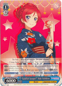 "Goldfish Scooper?" Maki Nishikino (LL/EN-W02-E137 U) [Love Live! DX Vol.2] - POKÉ JEUX