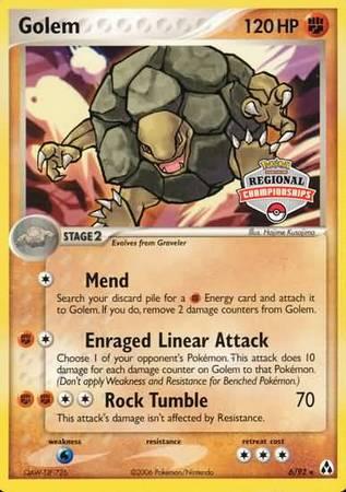 Golem (6/92) (Regional Championship Promo) [EX: Legend Maker] - POKÉ JEUX