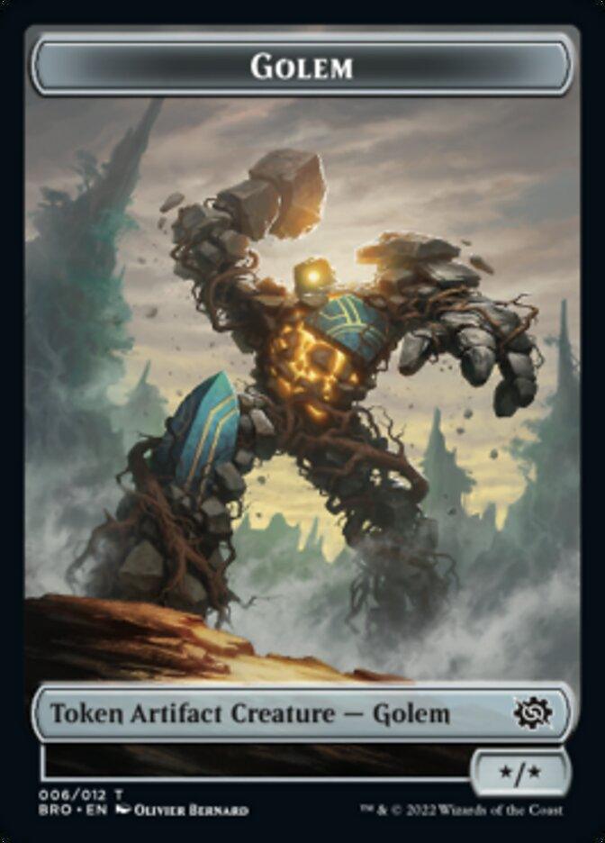 Golem Token [The Brothers' War Tokens] - POKÉ JEUX