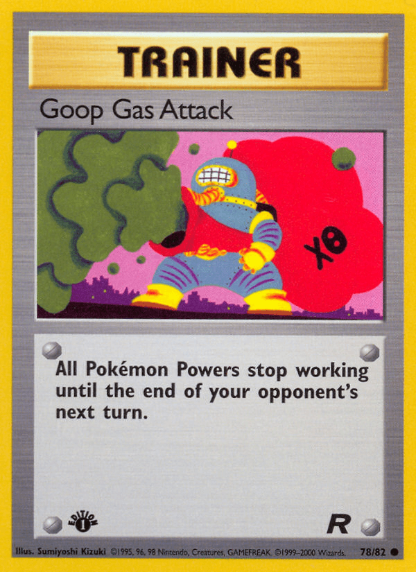 Goop Gas Attack (78/82) [Team Rocket 1st Edition] - POKÉ JEUX