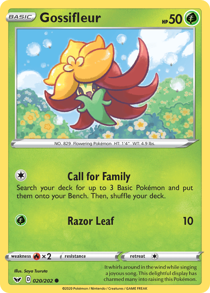 Gossifleur (020/202) [Sword & Shield: Base Set] - POKÉ JEUX