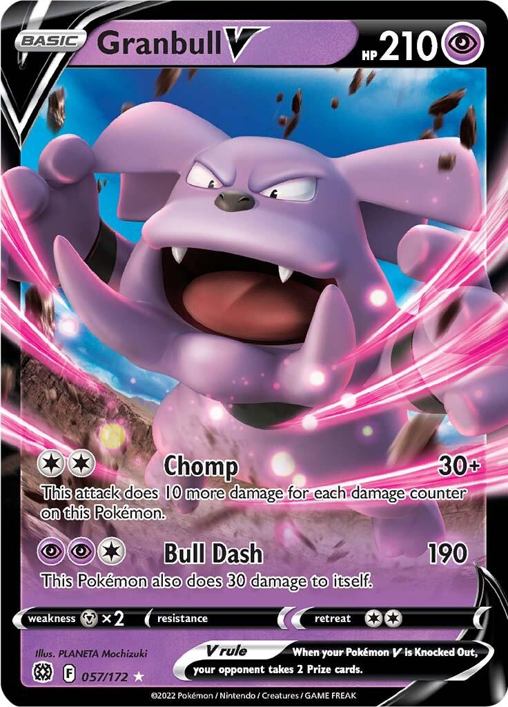 Granbull V (057/172) [Sword & Shield: Brilliant Stars] - POKÉ JEUX