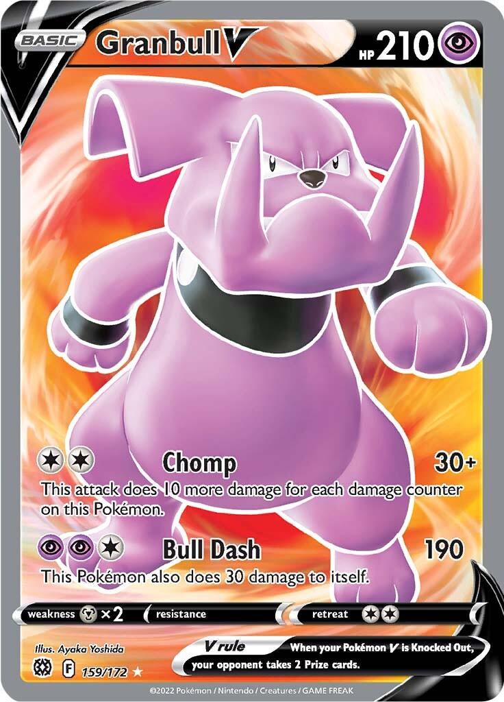 Granbull V (159/172) [Sword & Shield: Brilliant Stars] - POKÉ JEUX