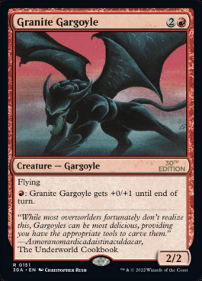 Granite Gargoyle [30th Anniversary Edition] - POKÉ JEUX