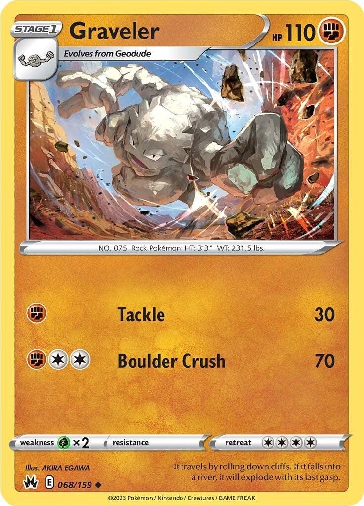 Graveler (068/159) [Sword & Shield: Crown Zenith] - POKÉ JEUX