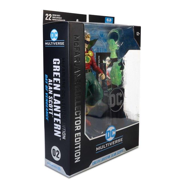 Green Lantern Alan Scott (Day of Vengeance) McFarlane Collector Edition 7" Figure - POKÉ JEUX - ID17016* - 787926170160