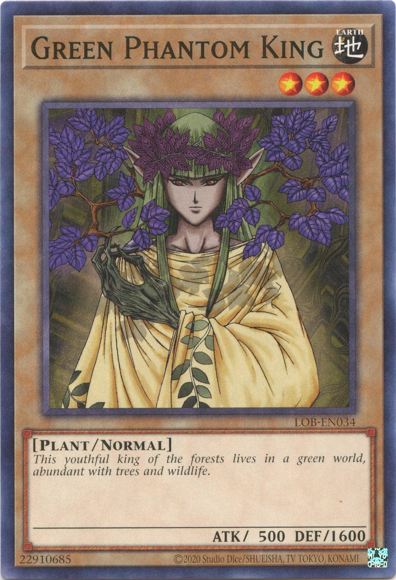 Green Phantom King (25th Anniversary) [LOB-EN034] Common - POKÉ JEUX