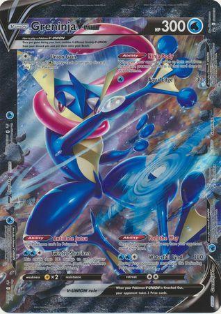 Greninja V-Union (Jumbo Card) [Sword & Shield: Black Star Promos] - POKÉ JEUX