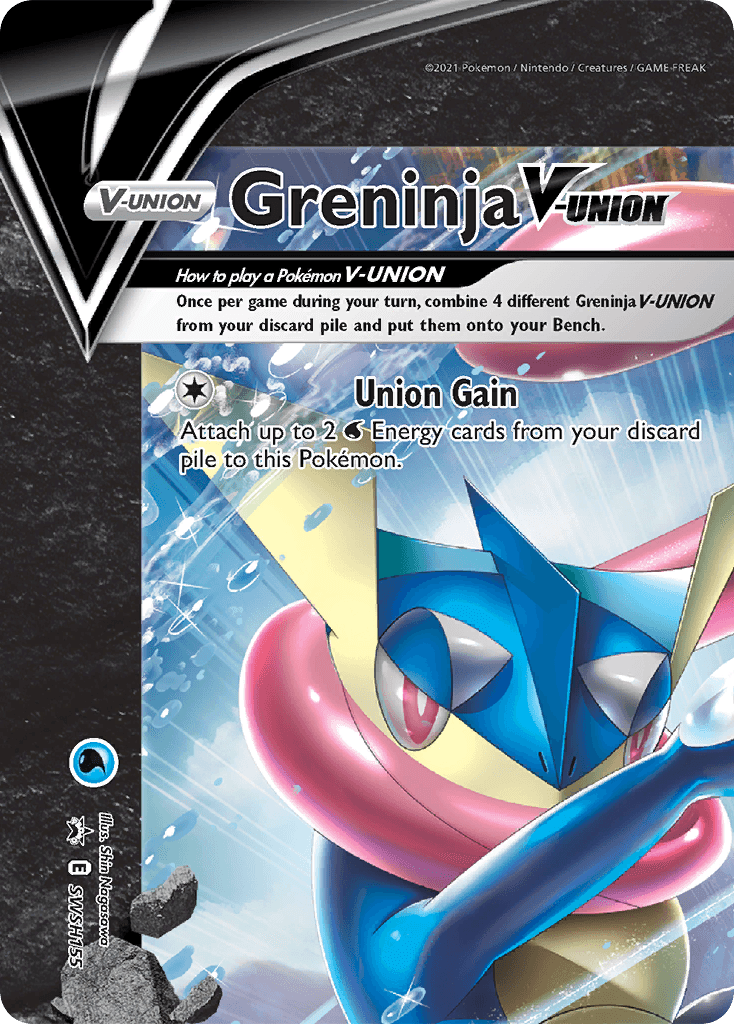 Greninja V-Union (SWSH155) [Sword & Shield: Black Star Promos] - POKÉ JEUX