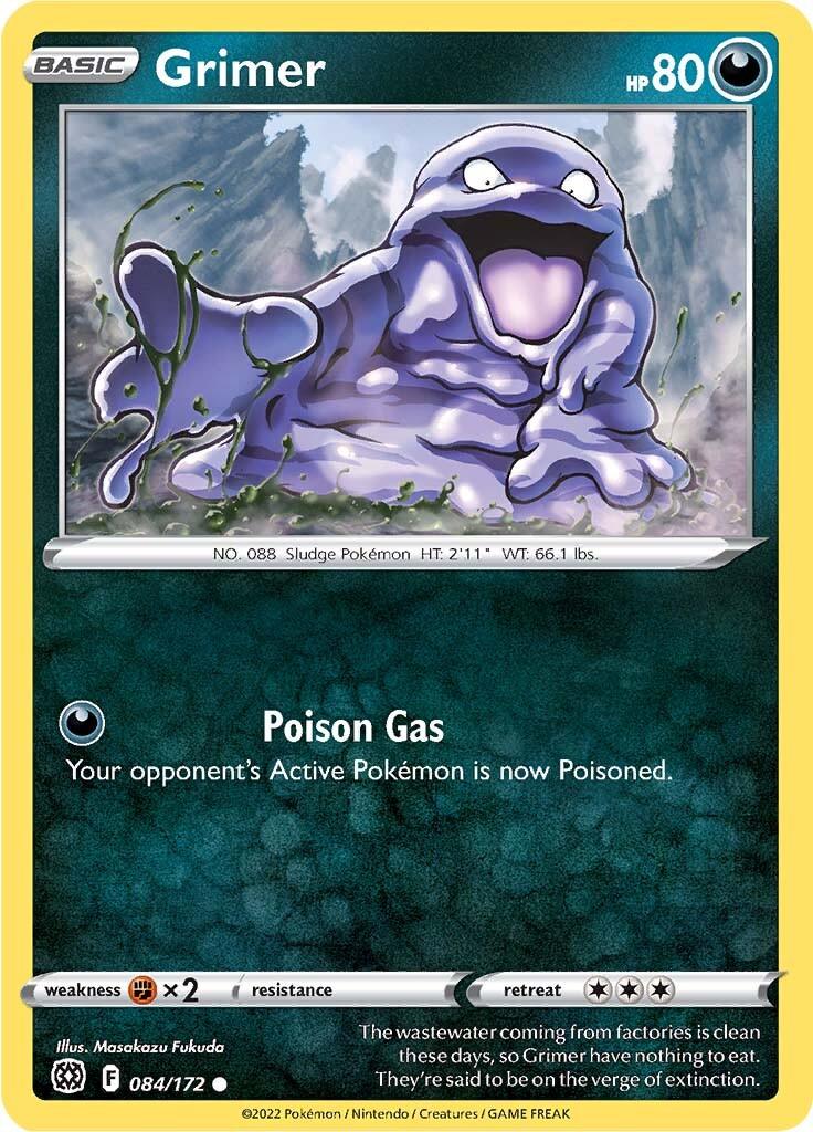 Grimer (084/172) [Sword & Shield: Brilliant Stars] - POKÉ JEUX