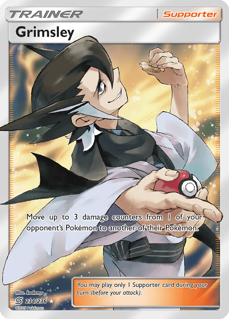 Grimsley (234/236) [Sun & Moon: Unified Minds] - POKÉ JEUX