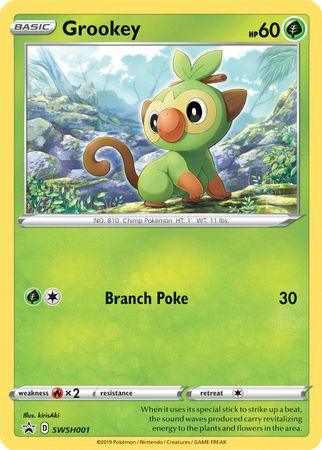 Grookey (SWSH001) [Sword & Shield: Black Star Promos] - POKÉ JEUX