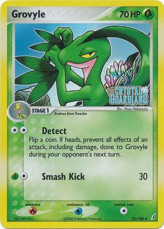 Grovyle (32/100) (Stamped) [EX: Crystal Guardians] - POKÉ JEUX