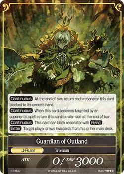 Guardian of Outland // Guardian of Outland (J) (1-145/J) [The Dawn of Valhalla] - POKÉ JEUX