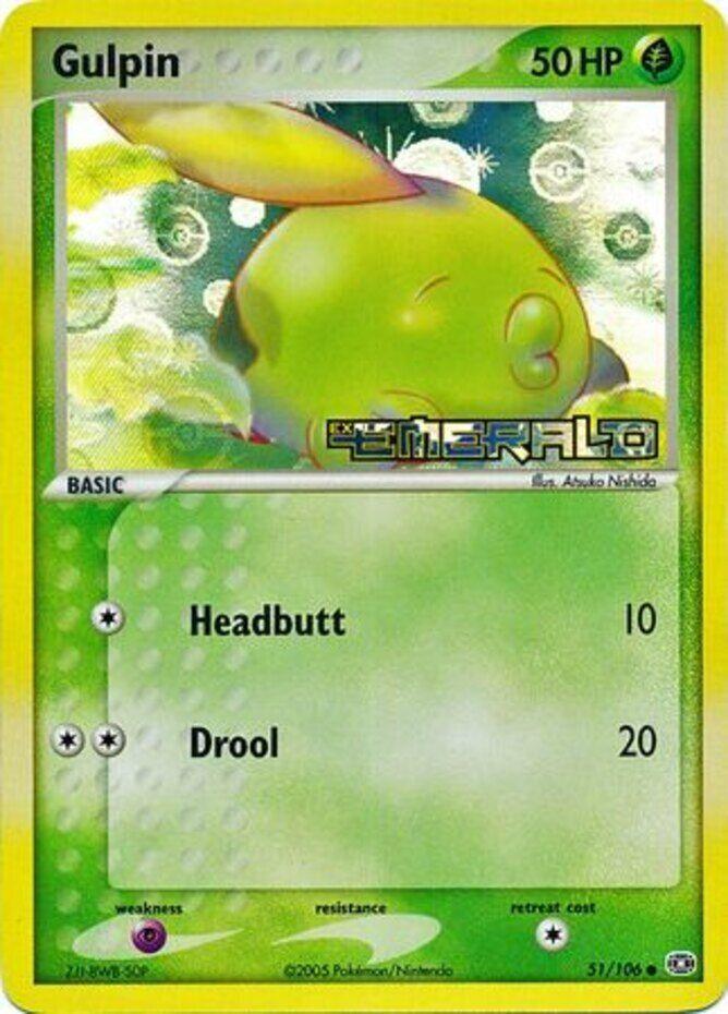 Gulpin (51/106) (Stamped) [EX: Emerald] - POKÉ JEUX