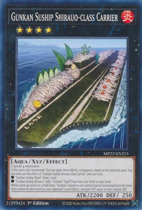 Gunkan Suship Shirauo-class Carrier [MP22-EN215] Common - POKÉ JEUX