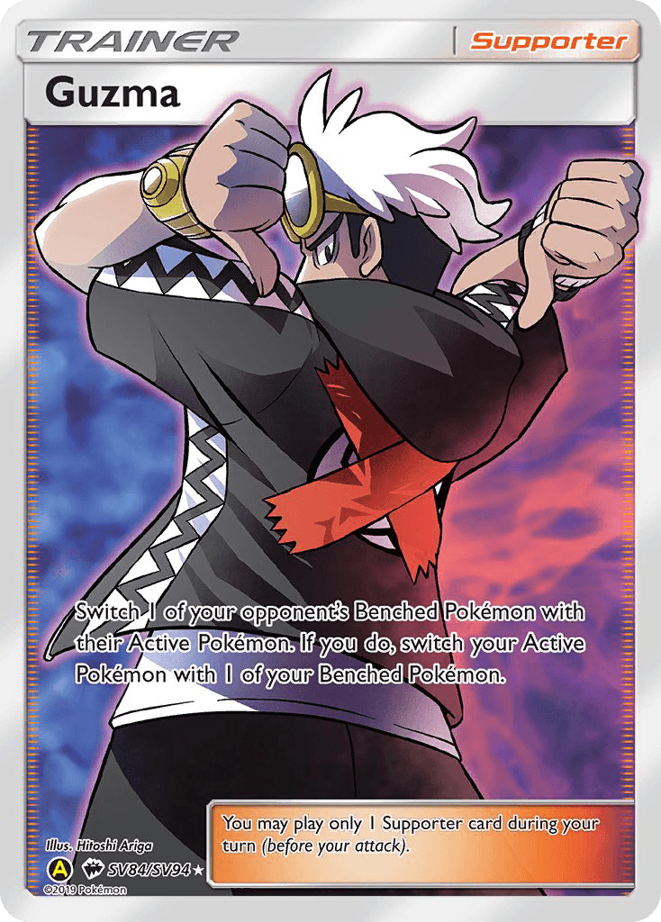 Guzma (SV84/SV94) [Sun & Moon: Hidden Fates - Shiny Vault] - POKÉ JEUX