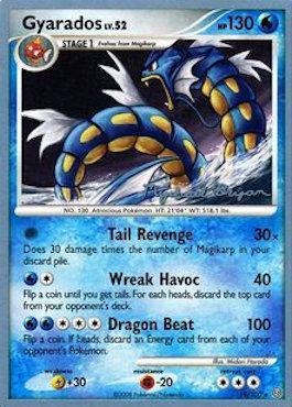 Gyarados LV.52 (19/100) (Happy Luck - Mychael Bryan) [World Championships 2010] - POKÉ JEUX