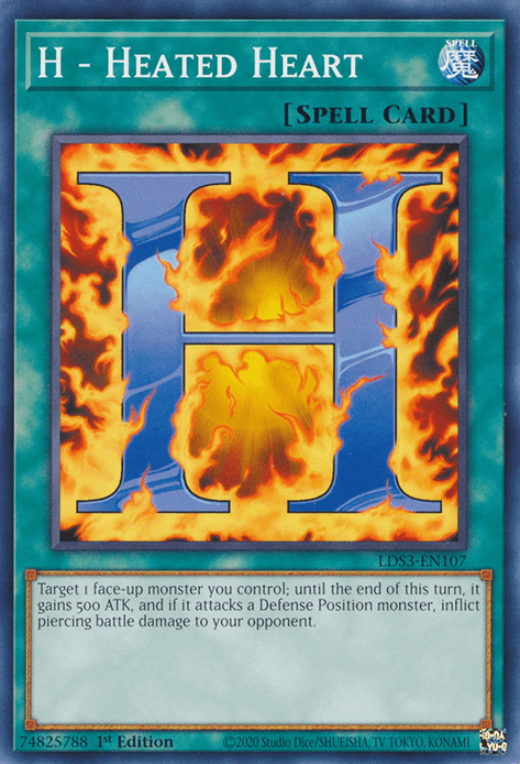 H - Heated Heart [LDS3-EN107] Common - POKÉ JEUX