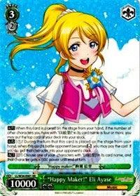 "Happy Maker!" Eli Ayase (LL/W34-E001 RR) [Love Live! Vol. 2] - POKÉ JEUX