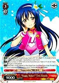 "Happy Maker!" Umi Sonoda (LL/W34-E036 RR) [Love Live! Vol. 2] - POKÉ JEUX