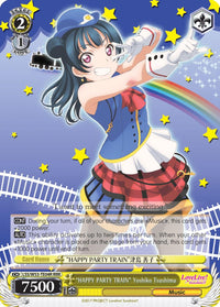 "HAPPY PARTY TRAIN" Yoshiko Tsushima (LSS/W53-TE04R RRR) [Love Live! Sunshine!! Extra Booster] - POKÉ JEUX