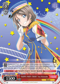 "HAPPY PARTY TRAIN" You Watanabe (LSS/W53-TE09 TD) [Love Live! Sunshine!! Extra Booster] - POKÉ JEUX