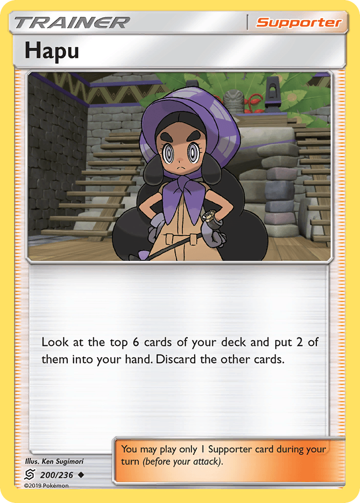 Hapu (200/236) [Sun & Moon: Unified Minds] - POKÉ JEUX