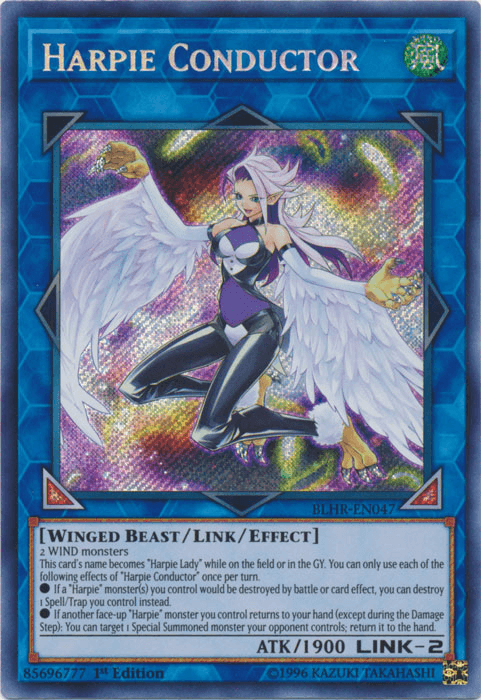 Harpie Conductor [BLHR-EN047] Secret Rare - POKÉ JEUX