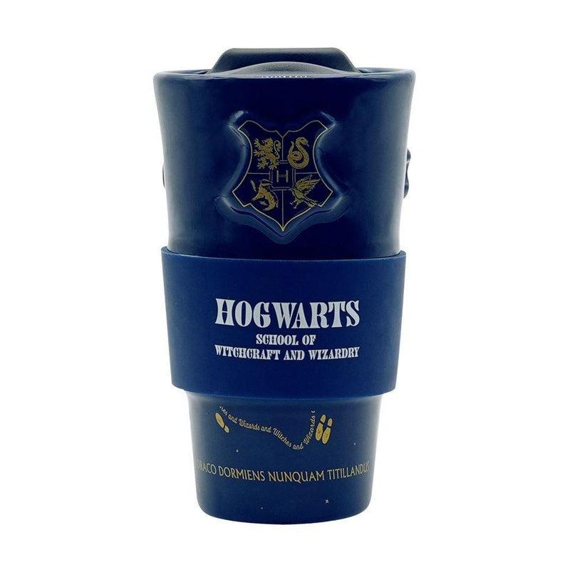 HARRY POTTER Ceramic Travel Mug Hogwarts - POKÉ JEUX - 3665361080268 - 3665361080268