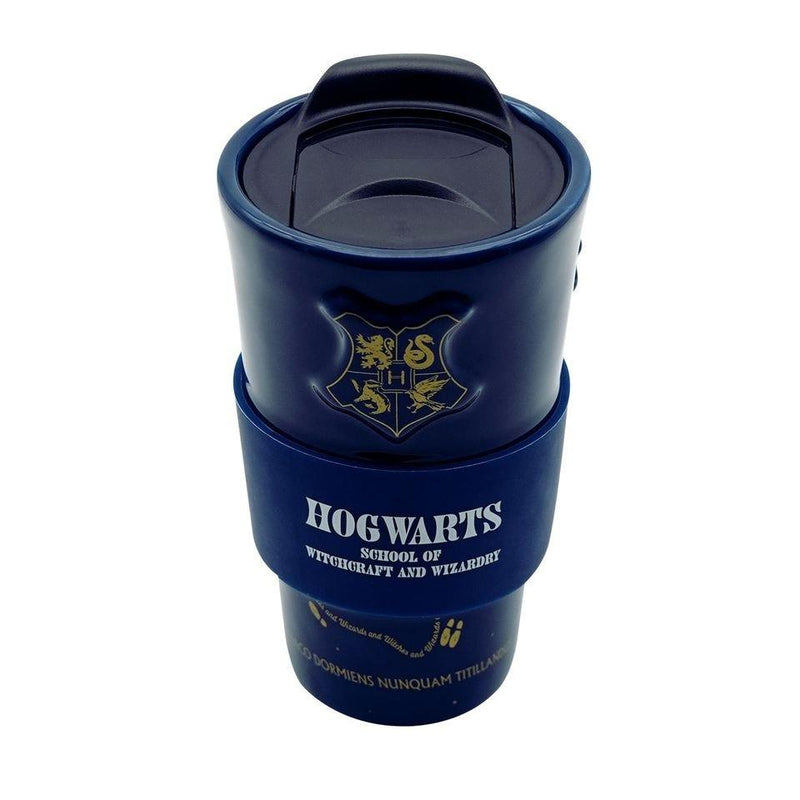 HARRY POTTER Ceramic Travel Mug Hogwarts - POKÉ JEUX - 3665361080268 - 3665361080268