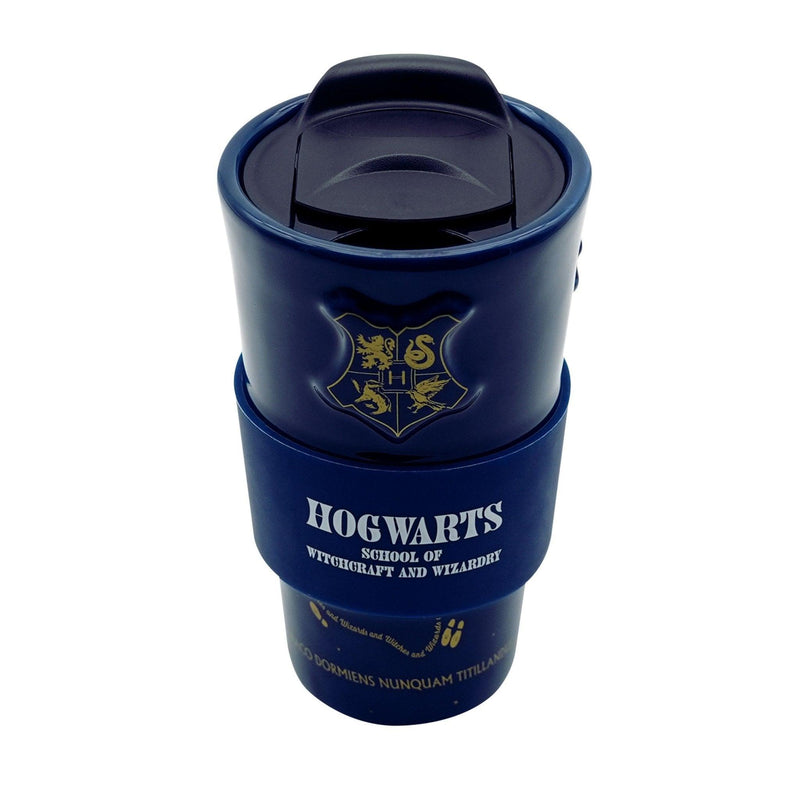 HARRY POTTER Ceramic Travel Mug Hogwarts - POKÉ JEUX - 3665361080268 - 3665361080268