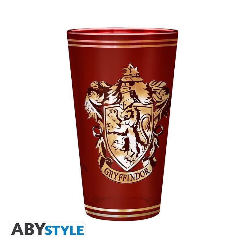 HARRY POTTER Large Glass 400ML Gryffindor - POKÉ JEUX - 3665361082613 - 3665361082613