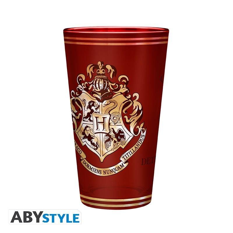 HARRY POTTER Large Glass 400ML Gryffindor - POKÉ JEUX - 3665361082613 - 3665361082613