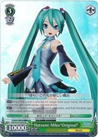 Hatsune Miku"Original" (PD/S22-E105S SR) [Hatsune Miku -Project DIVA- f] - POKÉ JEUX