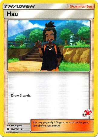 Hau (120/149) (Charizard Stamp