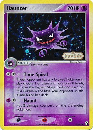 Haunter (35/92) (Stamped) [EX: Legend Maker] - POKÉ JEUX