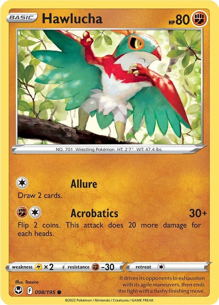 Hawlucha (098/195) [Sword & Shield: Silver Tempest] - POKÉ JEUX