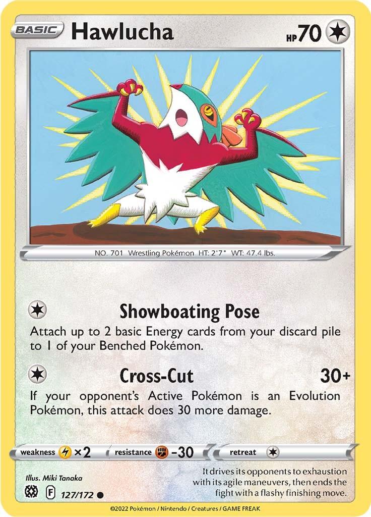 Hawlucha (127/172) [Sword & Shield: Brilliant Stars] - POKÉ JEUX